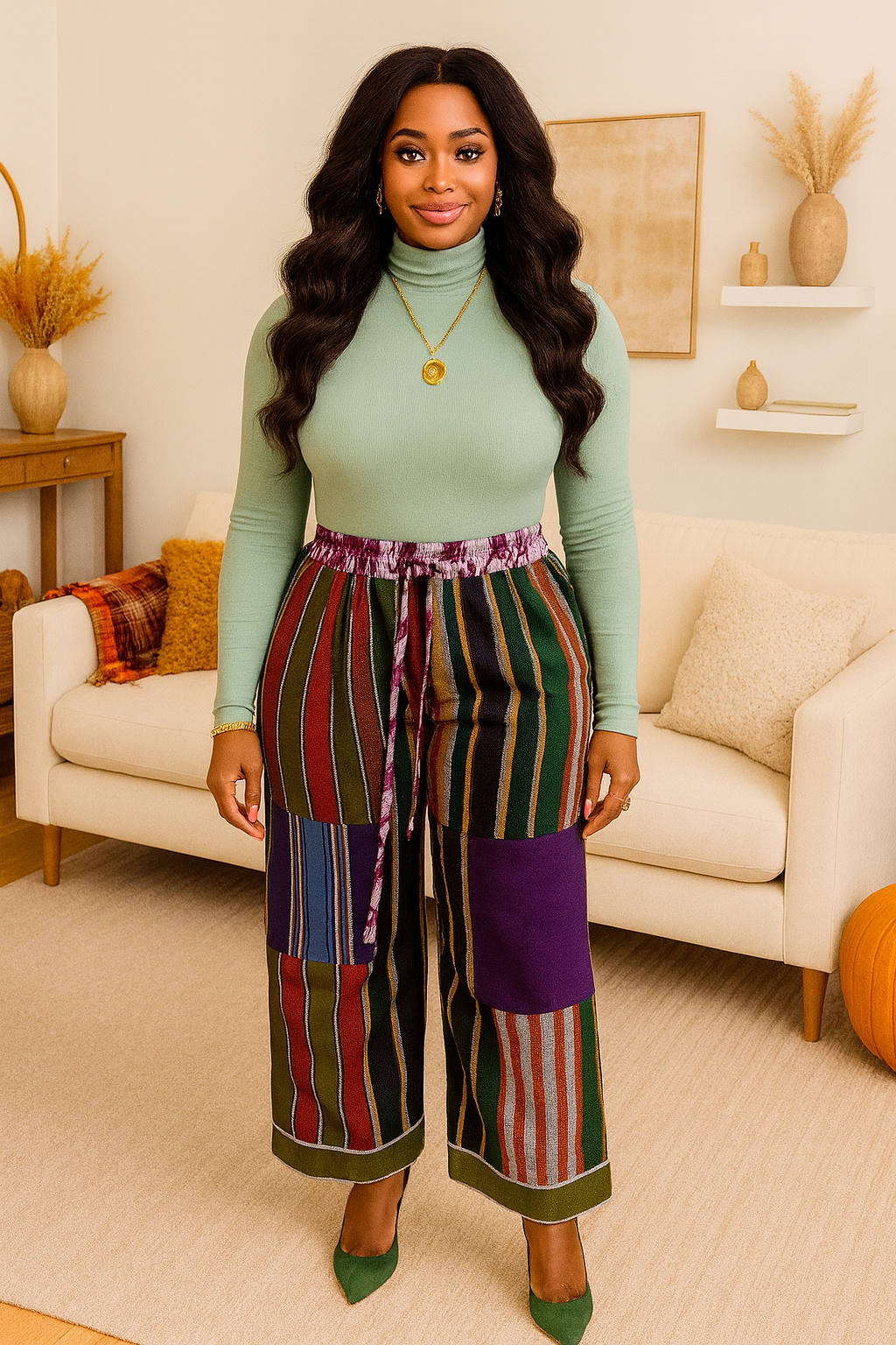 MINTY ASOOKE CARGO PANTS