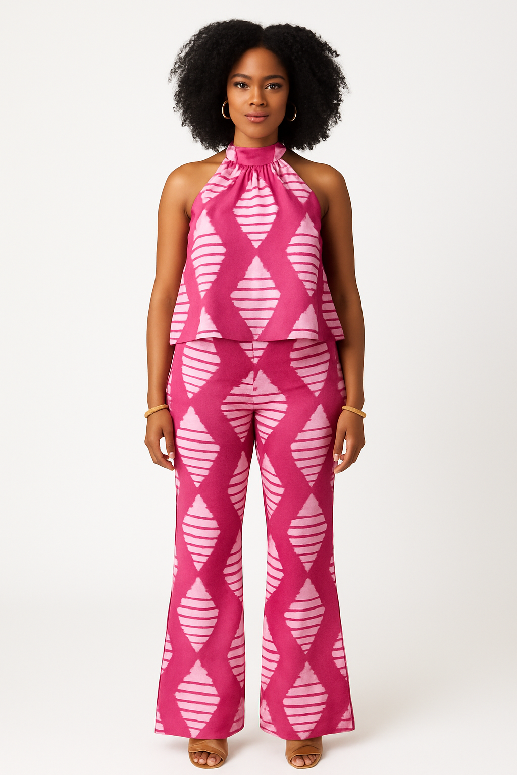 Esther 2 piece Adire Pant set