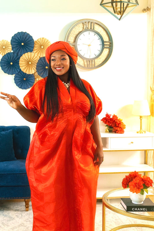 SUNSET BUBU DRESS without Head band $80