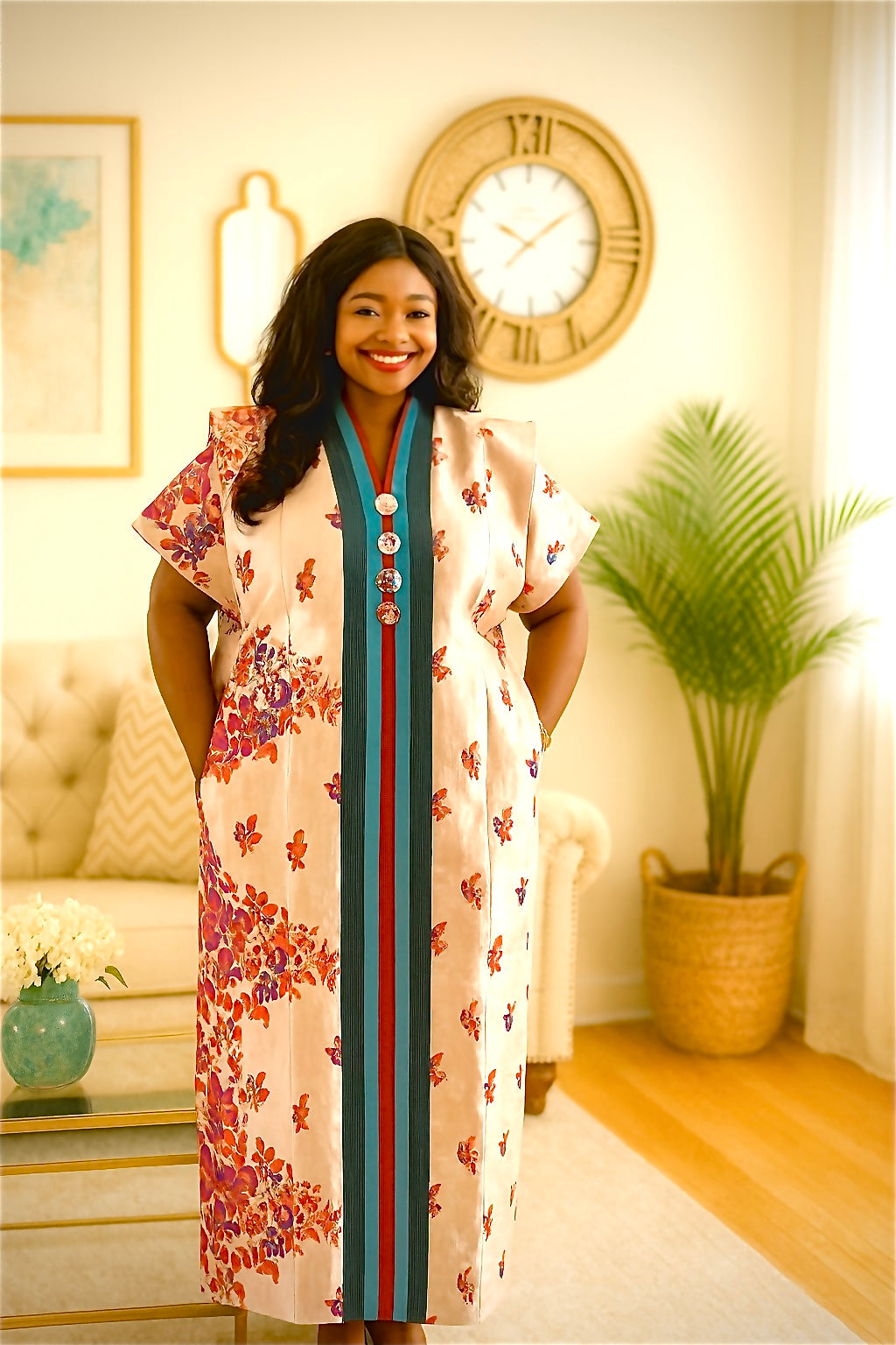 Swanie Kaftan Style Dress